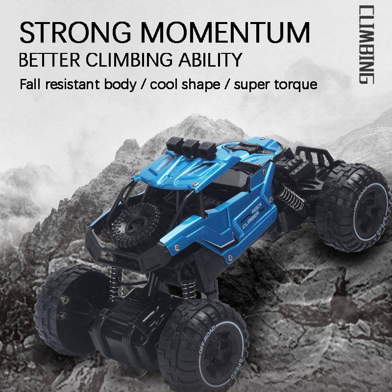 RC ROCK CRAWLER Bộ Xe Địa Hình Điều Khiển Từ Xa 2.4g Cao Cấp Kèm Phụ Kiện