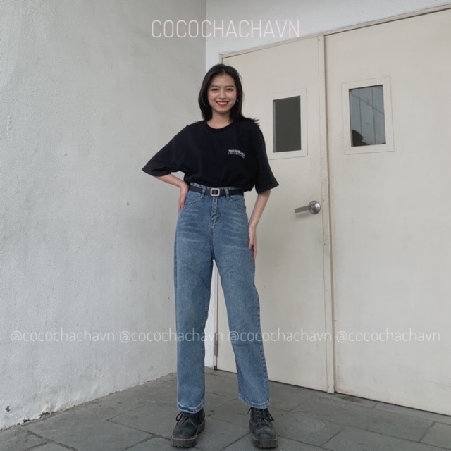 #Q1171CS quần jeans suông