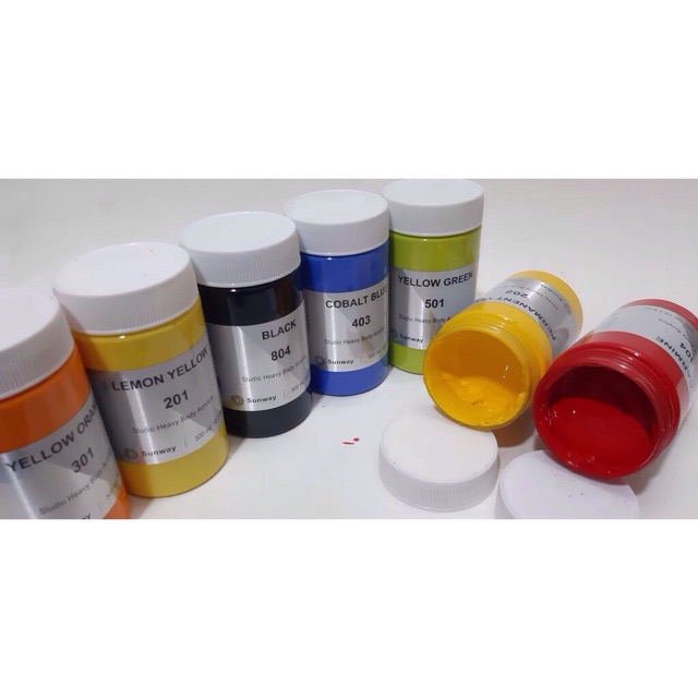 Sơn vẽ Acrylic Đài Loan 300ml