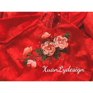 Set hoa voan tự đính kết