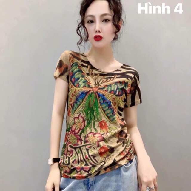 [HÀNG ORDER] Áo thun nữ hoạ tiết in 3D hai mặt cực phong cách  hàng nhập QC cao cấp kèm ảnh thật minh hoạ | BigBuy360 - bigbuy360.vn