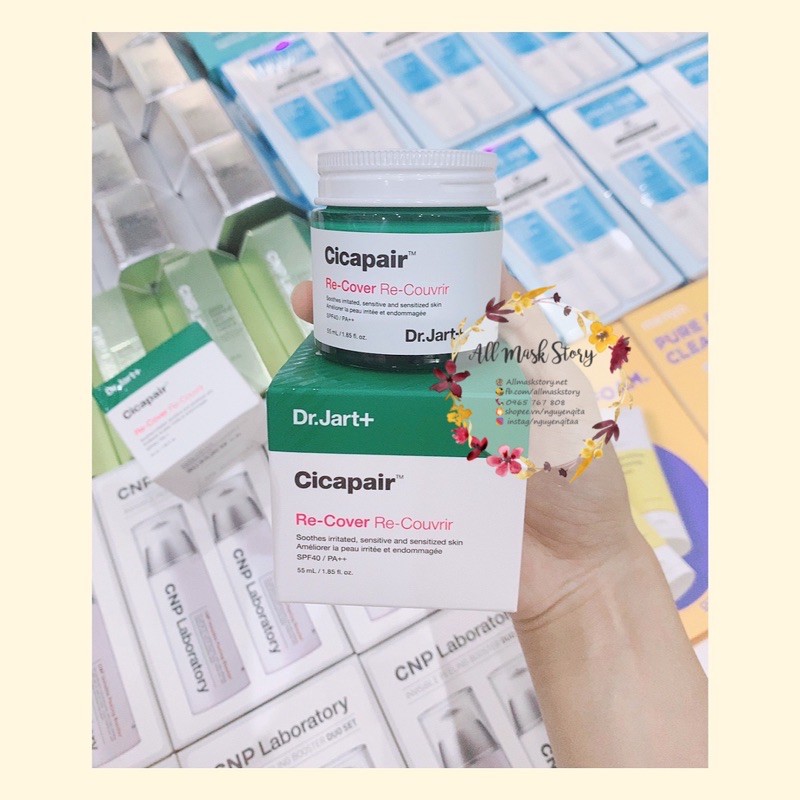 KEM DƯỠNG KIÊM KEM LÓT CICAPAIR RECOVER DR JART+
