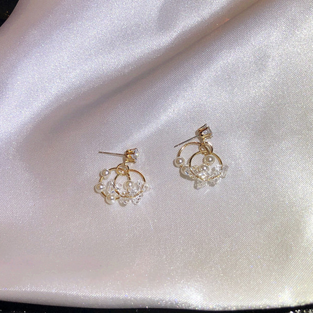 Bông Tai Ngọc Trai Giả Thời Trang S925 Dành Cho Nữ