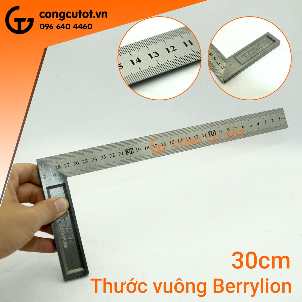 Thước vuông Berrylion 30cm