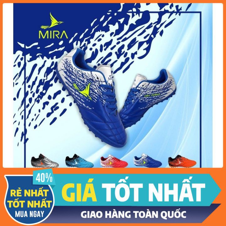 GIÀY ĐÁ BÓNG MIRA POWER 2021 CAO CẤP HÀNG CHÍNH HÃNG FULL HỘP - MAY FULL ĐẾ