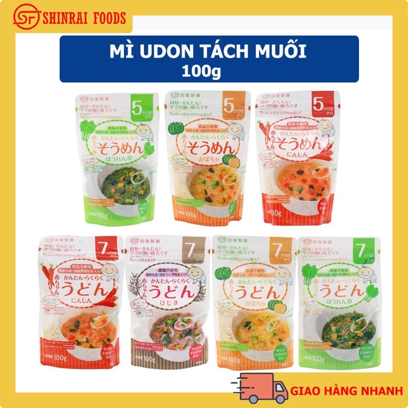 Mì somen ăn dặm cho bé Nhật Bản