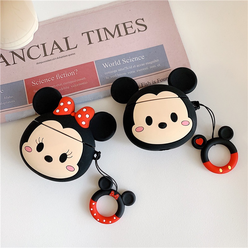 Case AirPods Vỏ Bọc Tai Nghe AirPods 1/2/Pro Chuột Mickey Minnie - Minh An Saigon