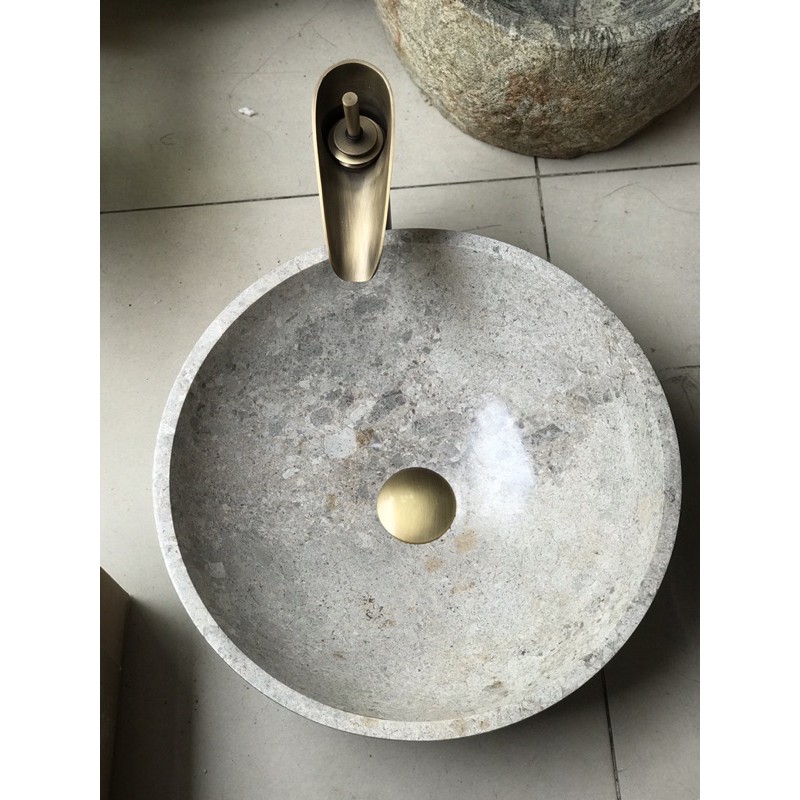 Lavabo đá tự nhiên 100%