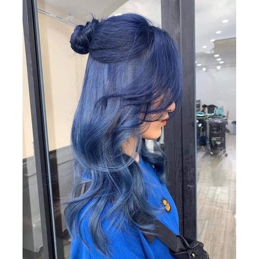 Gía sỉ Thuốc Nhuộm Tóc Màu Xanh Đen HOT HIT