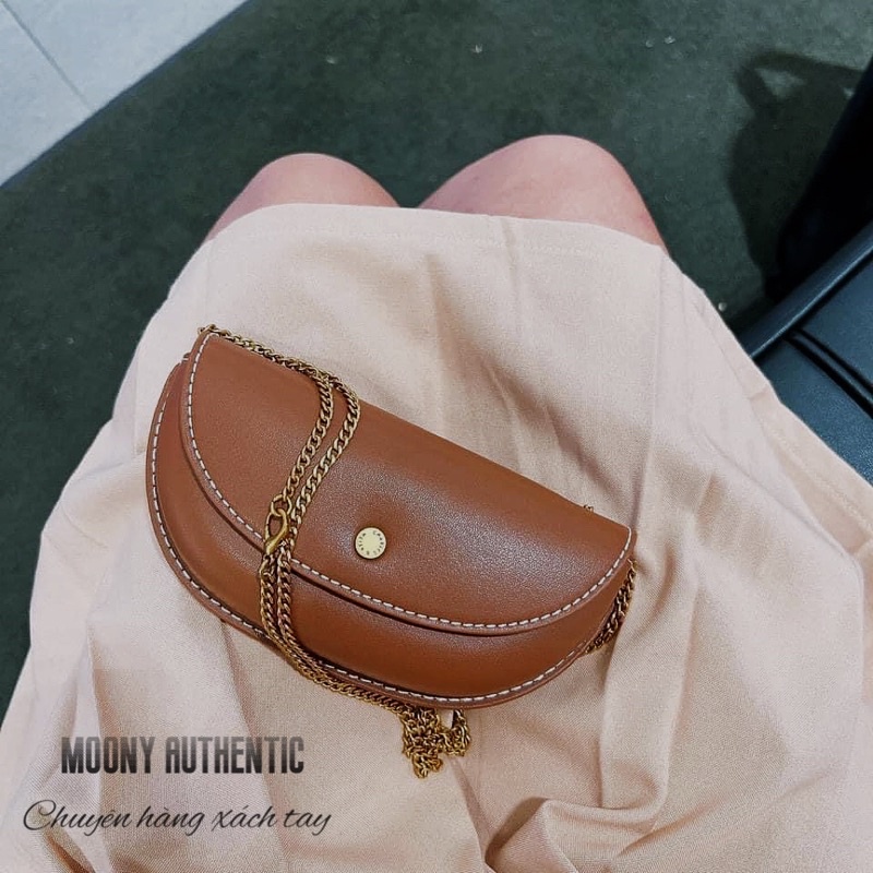 Túi CNK gift nâu vintage siêu xinh hot trend sz 17