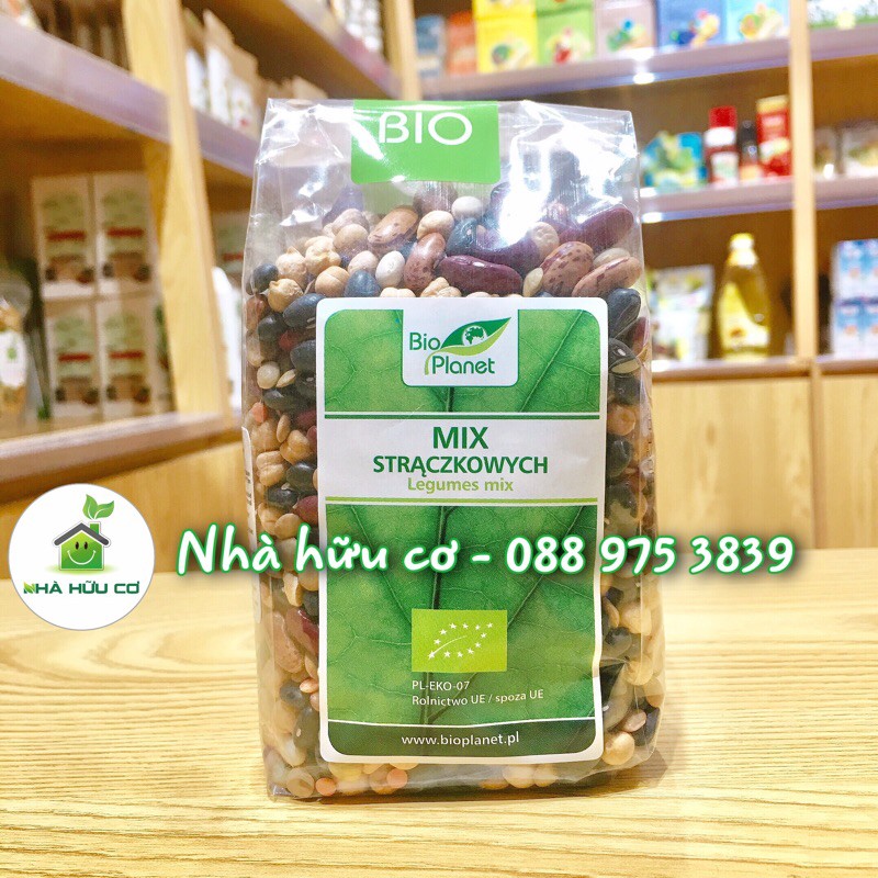 Hỗn hợp đậu hữu cơ Bio Planet 400g/100g - Date:5/2023 - Nhà Hữu Cơ