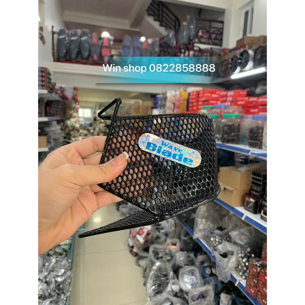 &lt; Giỏ Cạnh Xe Máy&gt; Giỏ Hông Xe Máy Các Loại &lt; Giỏ Tròn , Vuông &gt; như xe exciter/ winner/ wave 100/ wave 110/ sirius...