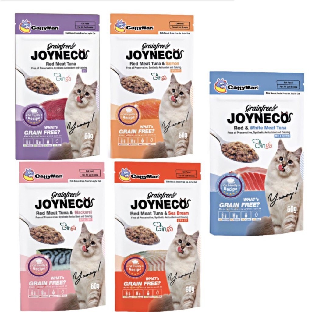 [Giao hoả tốc] Pate Joyneco cá ngừ tươi gói 60g dành cho mèo kén ăn