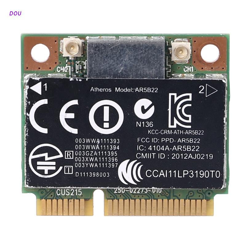 Thẻ Không Dây Ar9462 Ar5B22 Half Mini Pcie 300m Bluetooth 4.0 Sps 676786-001 For 2170p 4340s 4445s 4446s 4540s