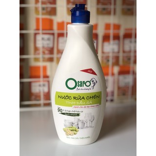 Nước rửa chén bát siêu tốc - osaro sinh học hữu cơ hương tinh dầu thiên nhiên 100% chai 500ml