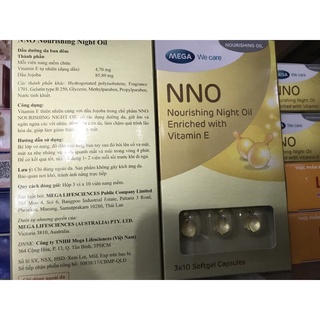 Nno - serum dưỡng ẩm dữơng trắng da (30 viên, made in thái lan)