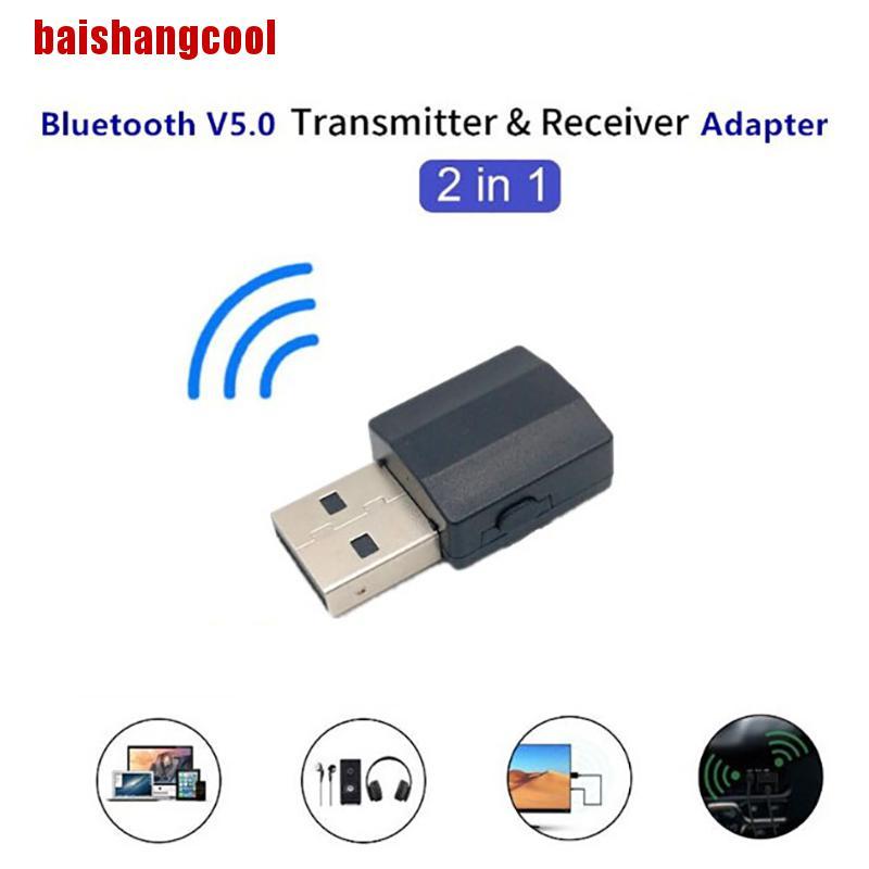 Bộ Thu Phát Bluetooth 5.0 Không Dây Jack 3.5mm Cho Xe Ô Tô