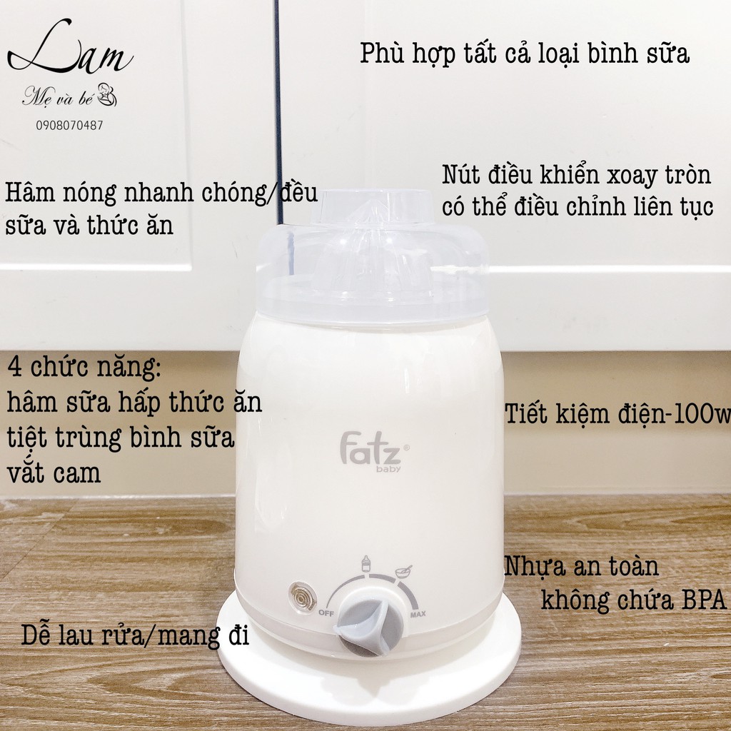 MÁY HÂM SỮA CỔ RỘNG FATZ-MONO 2