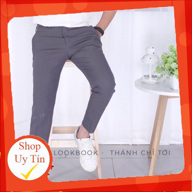 Quần Tây Âu Big Size Ống Côn Vải Giản Nhẹ( hình thật ) -Hàng nhập khẩu
