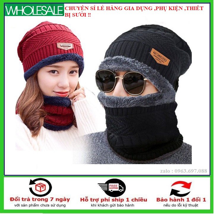 Chuyên sỉ lẻ sét khăn mũ Len Lót lông nam nữ ( Hàng Quảng Châu cao cấp)
