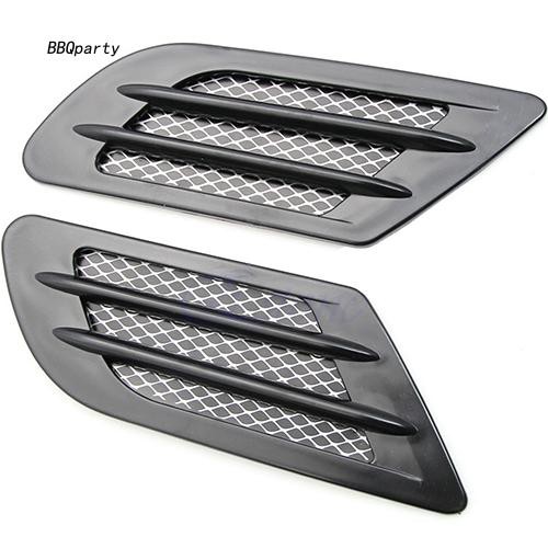 FENDER Miếng Dán Trang Trí Lỗ Thông Gió Bên Hông Cho Xe Hơi