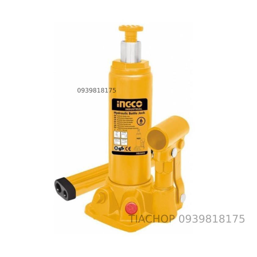 6 tấn Con đội thủy lực HBJ602 kích đội 6 tấn INGCO