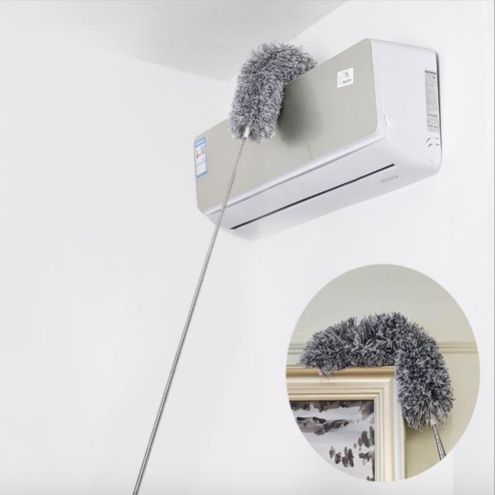 Chổi quét trần nhà lau bụi xoay 360 độ cán inox dài 2.8m cao cấp ( tuyển khách sỉ)