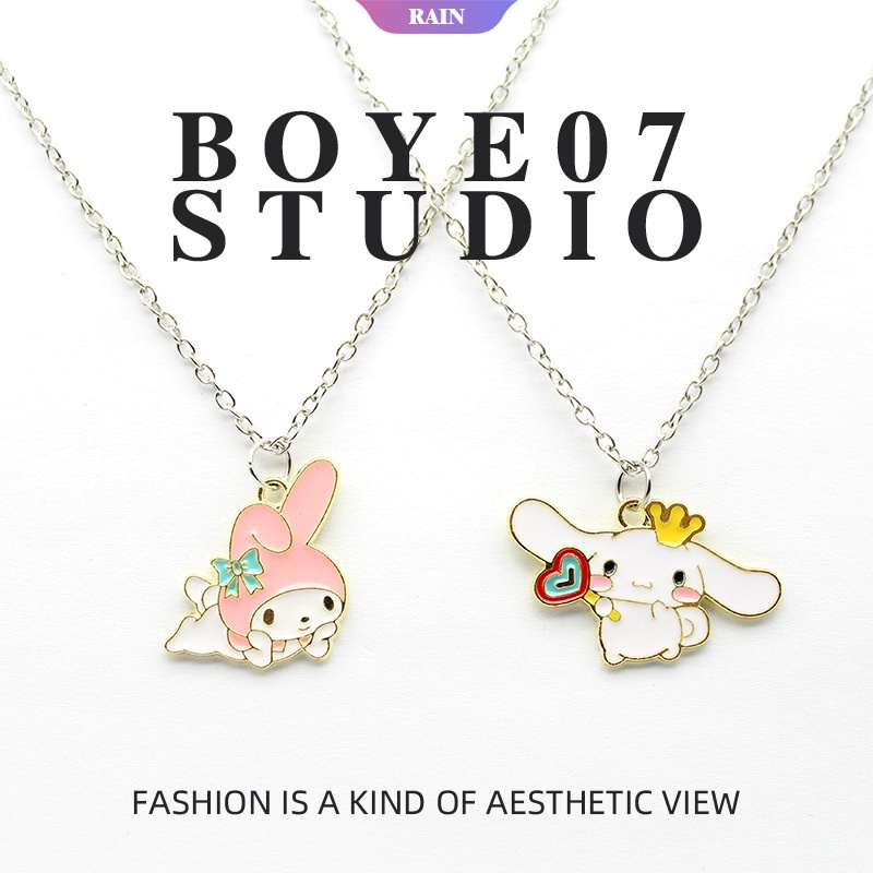 SANRIO Vòng cổ Mặt Hình Cinnamoroll Melody Thời Trang Dành Cho Nữ