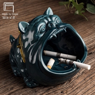 Gạt Tàn Thuốc Bằng Gốm Tạo Hình Động Vật Dễ Thương