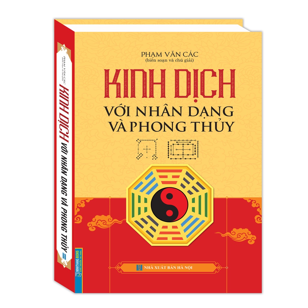 Sách - Kinh dịch với nhân dạng và phong thuỷ (bìa cứng) Tặng Bookmark