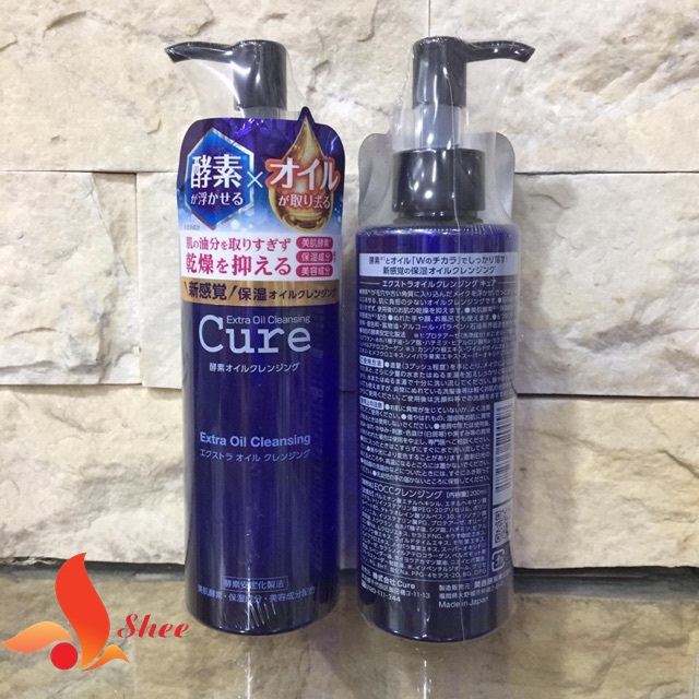 Dầu Tẩy trang Cure extract oil cleansing 200ml