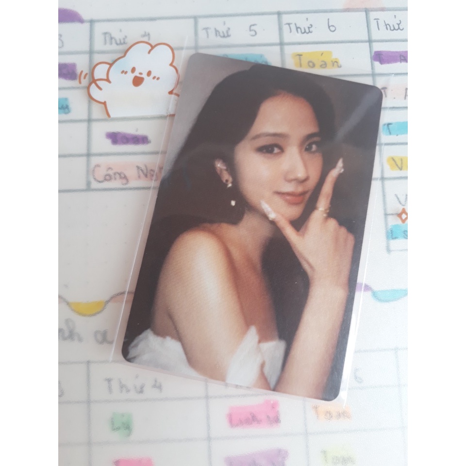 CARD BO GÓC BLACKPINK JISOO