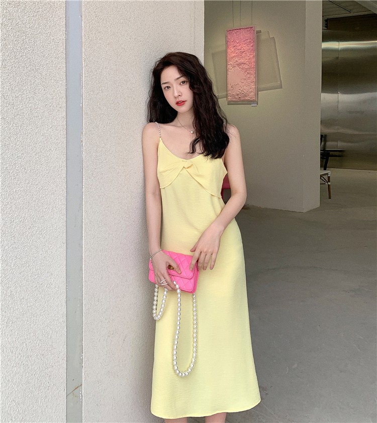 Đầm Xòe Không Tay Thắt Nơ Eo Thời Trang Hè 2021 Cho Nữ | BigBuy360 - bigbuy360.vn
