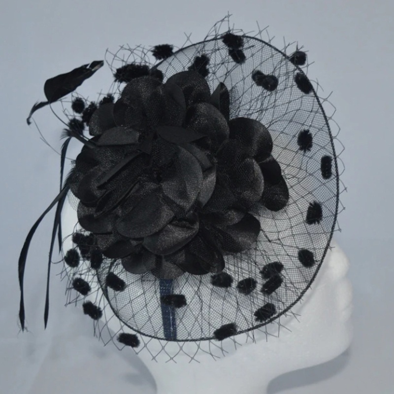 Cài Tóc Đính Lông Vũ Hóa Trang Halloween Dành Cho Nữ