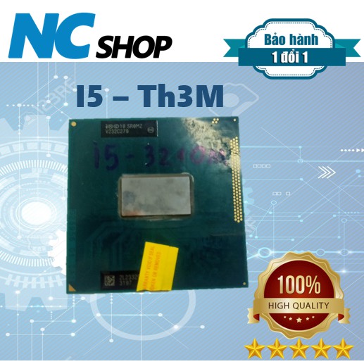 CHIP CPU I5 -3XXXM, I5 GEN 3 M, I5-3210M, I5 -3220M,I5 - 3230M, I5 -3320M, I5 -3470M,  i5 Gen3 thế h