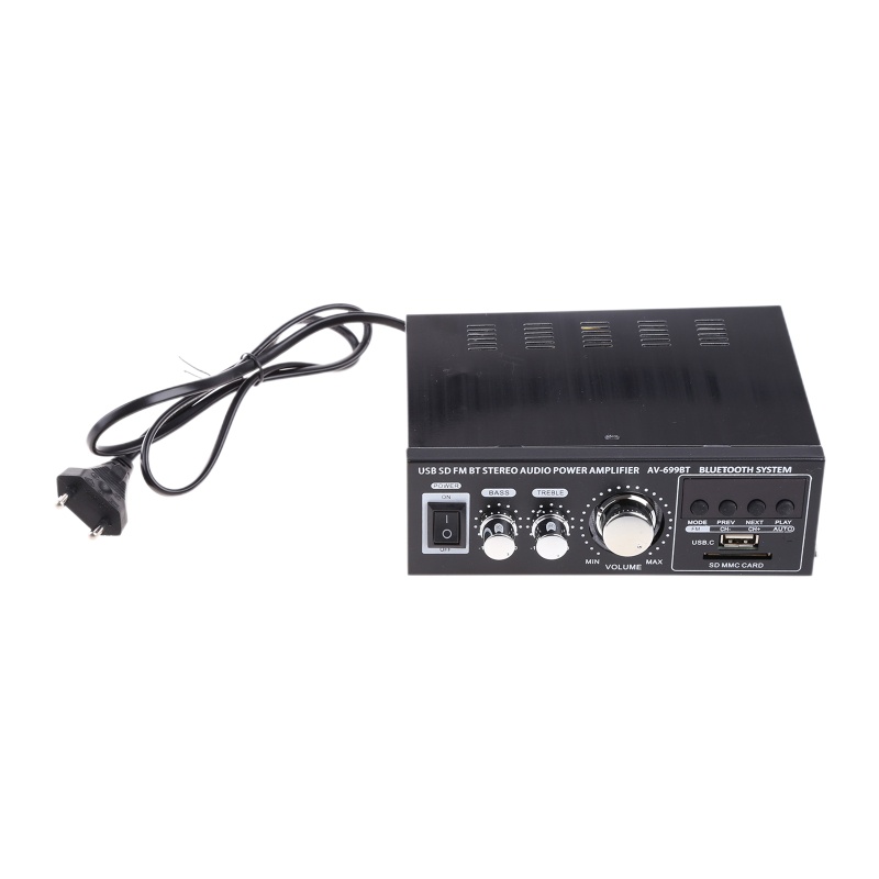 1 Bộ Bảng Mạch Khuếch Đại Âm Thanh Hỗ Trợ Thẻ SD Ổ Đĩa Aux Mp3 Format
