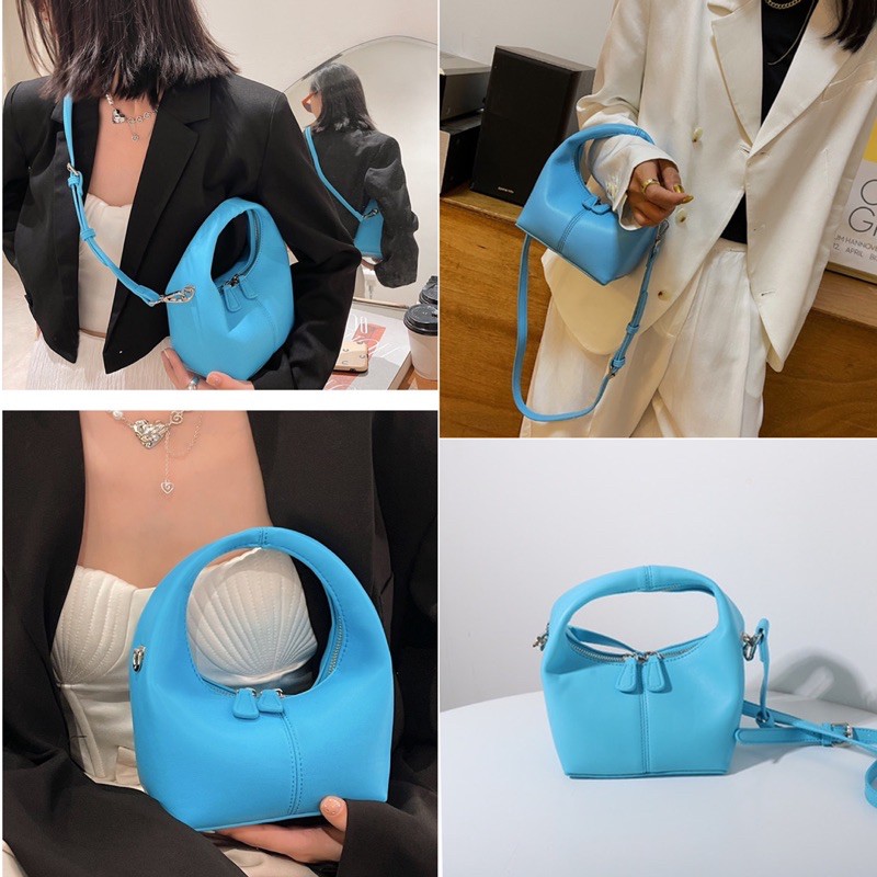 TÚI HỘP VUÔNG ĐEO CHÉO CAO CẤP LÀM VÍ CẦM TAY NỮ MÀU NGỌT NGÀO SIÊU XINH MẪU MỚI ♥️