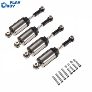 WPL 4 pcs Front Rear Metal Parts Shock Absorber 54,75mm with Basket Upgrade Parts OP parts for 1/16