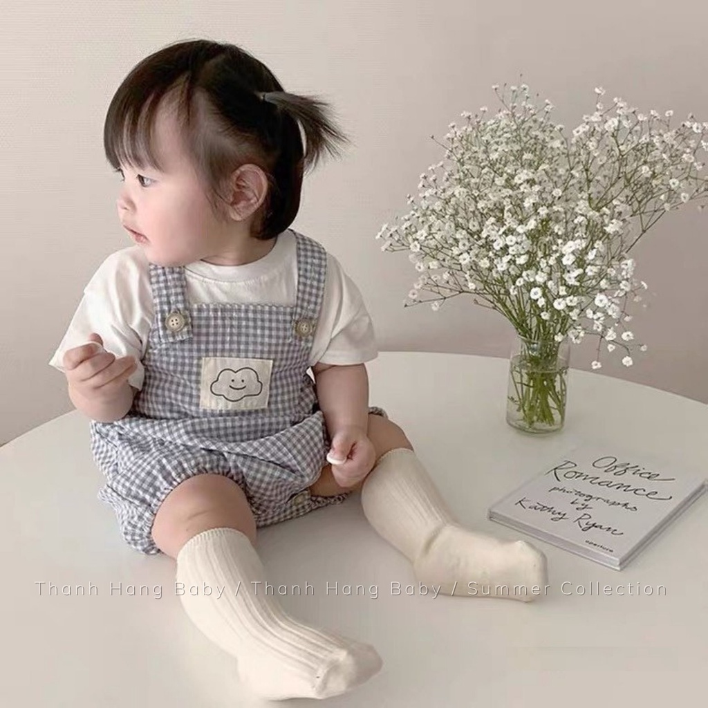 Bodysuit cho bé trai bé gái, body cho bé phong cách hàn quốc dễ thương thanh hằng baby 5 - 13 Kg