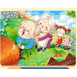 [60 Miếng ghép ] ĐỒ CHƠI XẾP HÌNH BẰNG GỖ PUZZLE 60 MIẾNG CHO BÉ( GIAO HÌNH NGẪU NHIÊN)