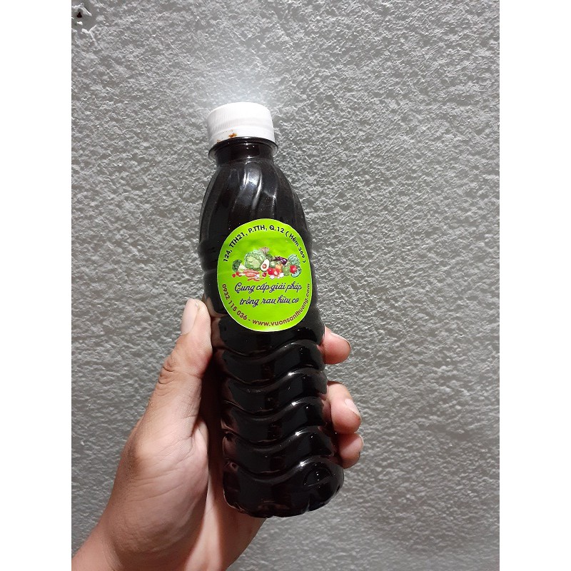 Mật rỉ dường 1 chai 350ml Gần 500gr Nuôi Vi Sinh, Lên Men Làm Phân Bón, Nuôi Vi sinh