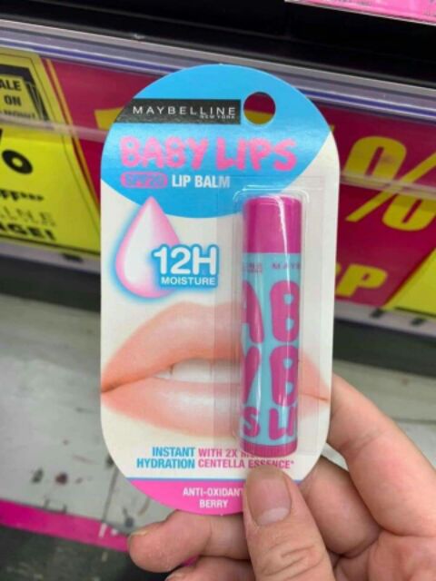 Son dưỡng môi baby lips của Maybeline