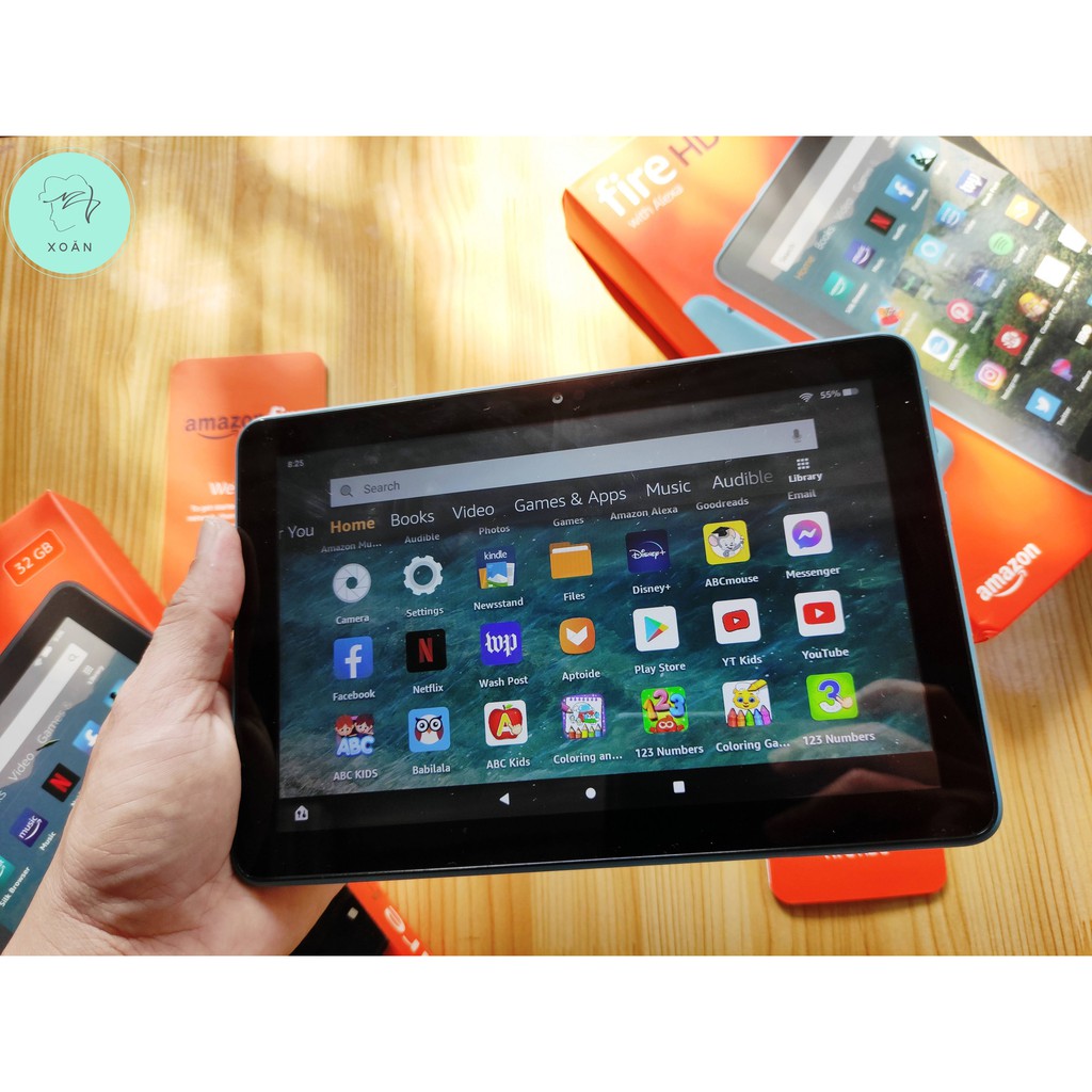 Máy tính bảng Kindle Fire 8 HD 32gb | BigBuy360 - bigbuy360.vn