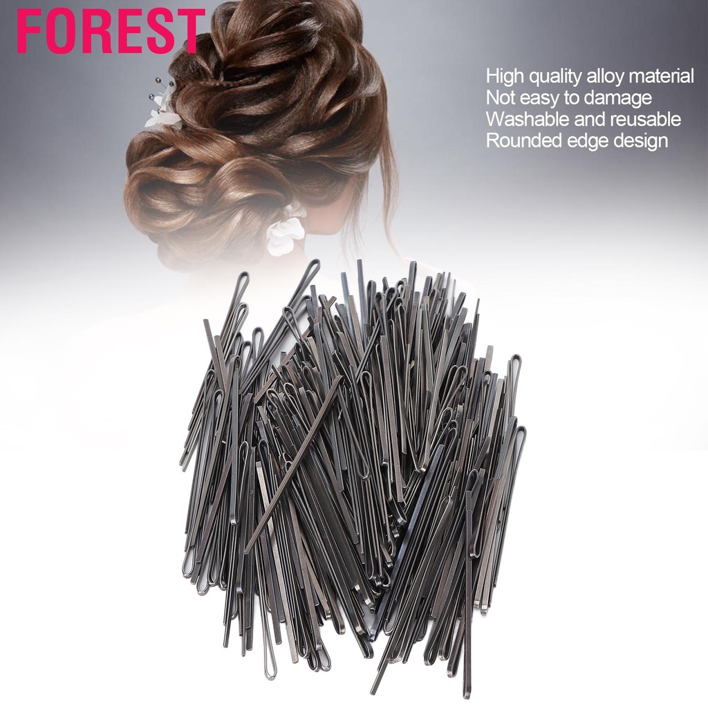 Forest Hair Pins Alloy Flat Clips For Women Styling #7
