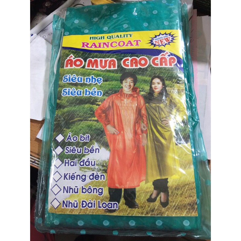 Áo mưa bít siêu gọn nhẹ siêu bền