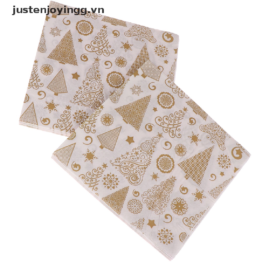 Bộ 20 Tã Lót Dùng Một Lần Trang Trí Giáng Sinh
