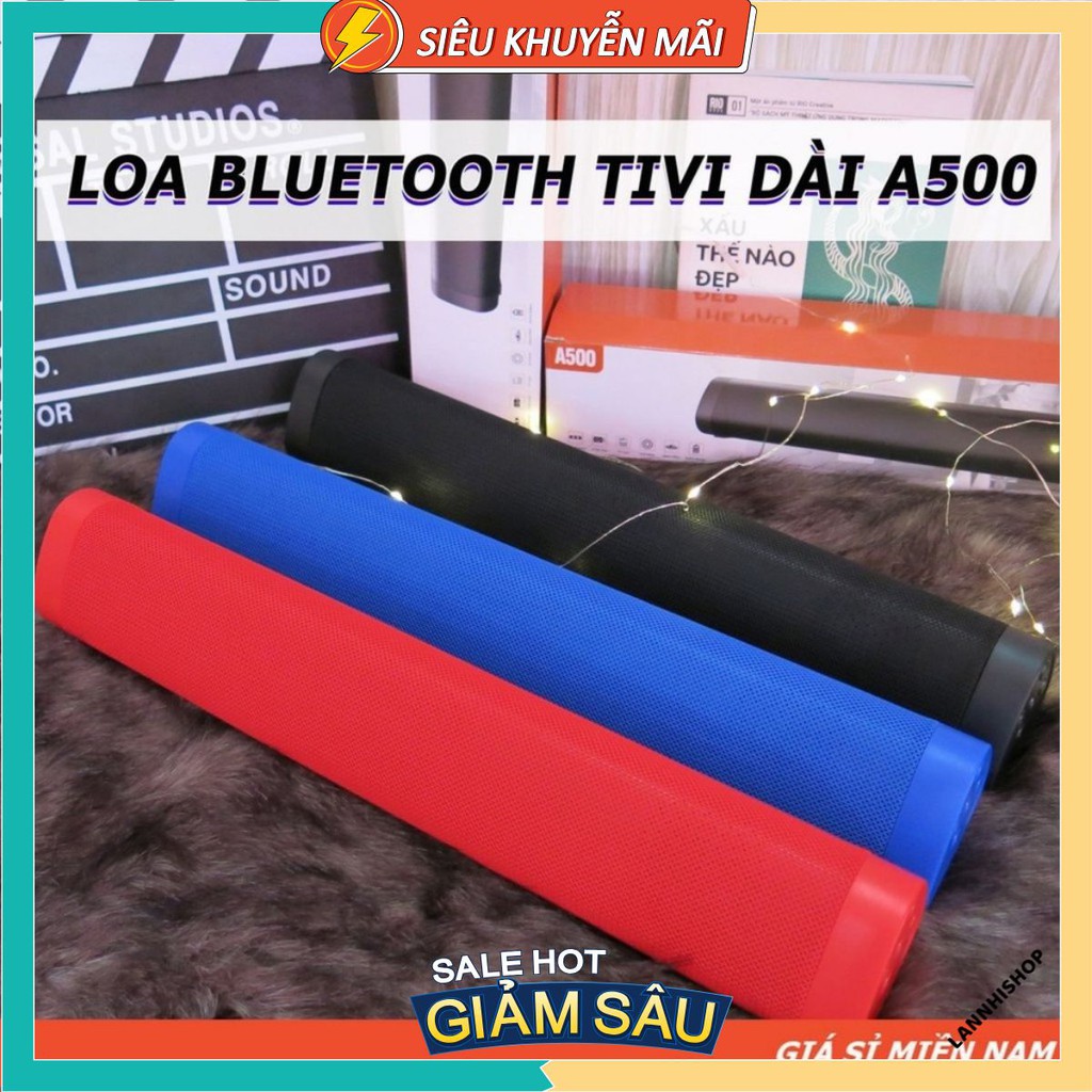 Loa Bluetooth Tivi Dài A500 - Soundbar Bass Cực Mạnh Hàng Cao Cấp Chất Lượng