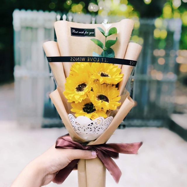 Hoa hướng dương 5 bông