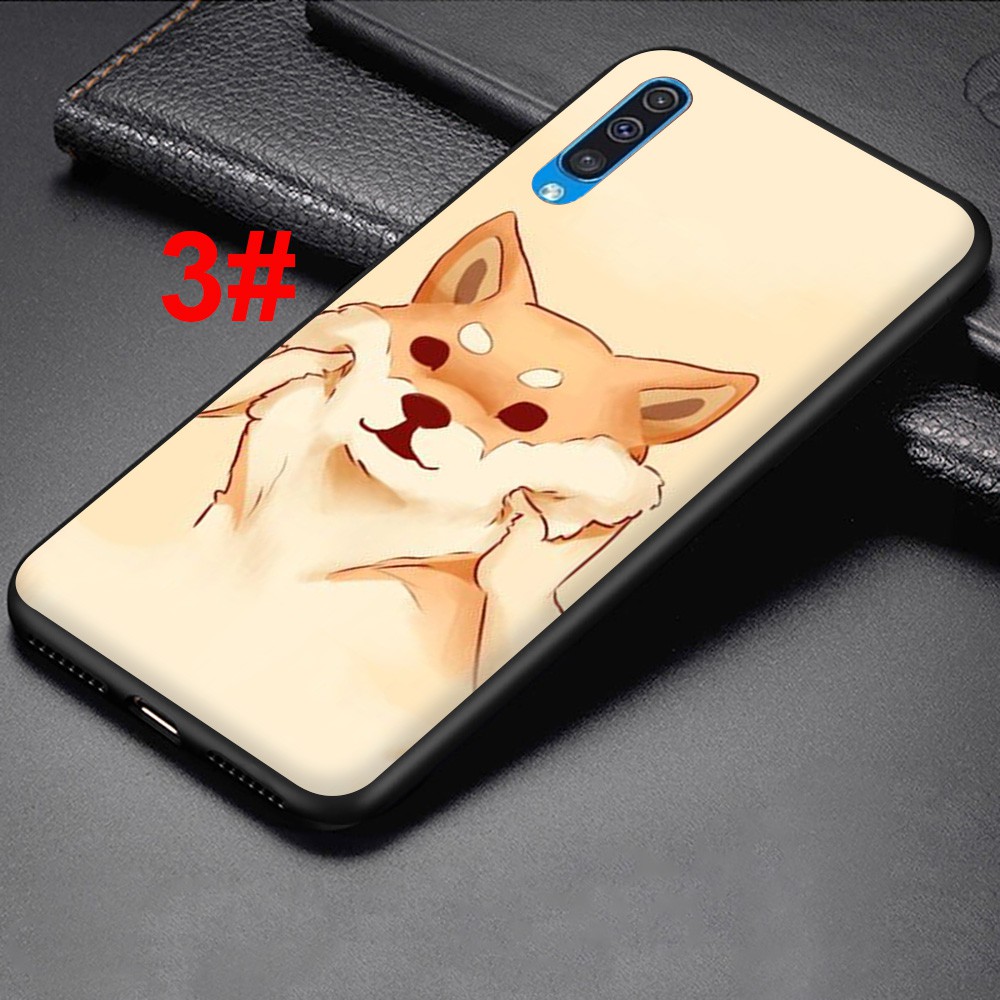 Ốp lưng silicone mềm hình chó Shiba Inu cho điện thoại Samsung Galaxy A10 A11 A10S A20 A20S A30 A30S A40S A50 A50S A70S