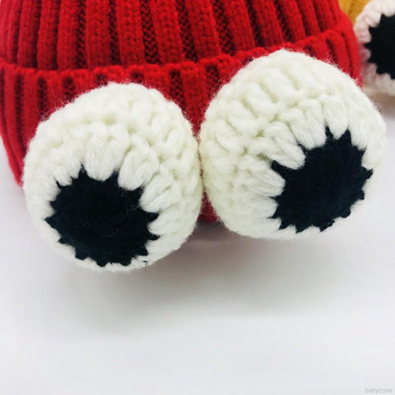Autumn Winter Baby Cute Cartoon Big Eyes Headgear Cap